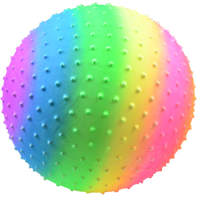 Inflatable Rainbow Knobby Vinyl Balls