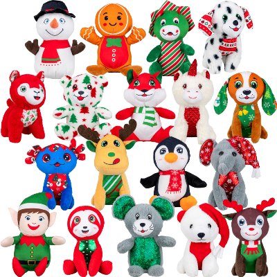 Small Generic 8in-9in Christmas Plush Kit (108 pcs)