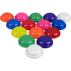 Capsules - 1.1in Colored Tops (2500 pcs)