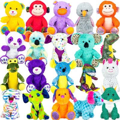 Jumbo Generic Plush 12in-14in Mix (40pcs)