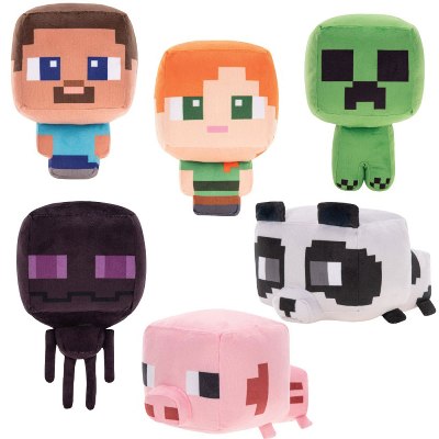 Minecraft Chibi 8in-9in Plush (1ct.)