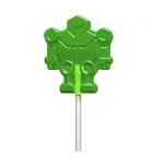 500 Ct. Box of Lollipops for Mr. Pop Robot Vending Machine Robotic Design Green Apple Flavor Color
