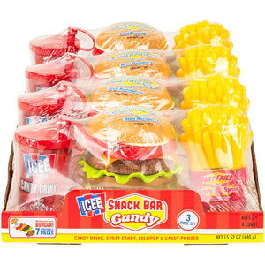 ICEE Snack Bar Candy 3pc Set (8pcs)