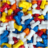 Bonz Candy of Bones in the color Blue, White, Red , Yellow and Orange