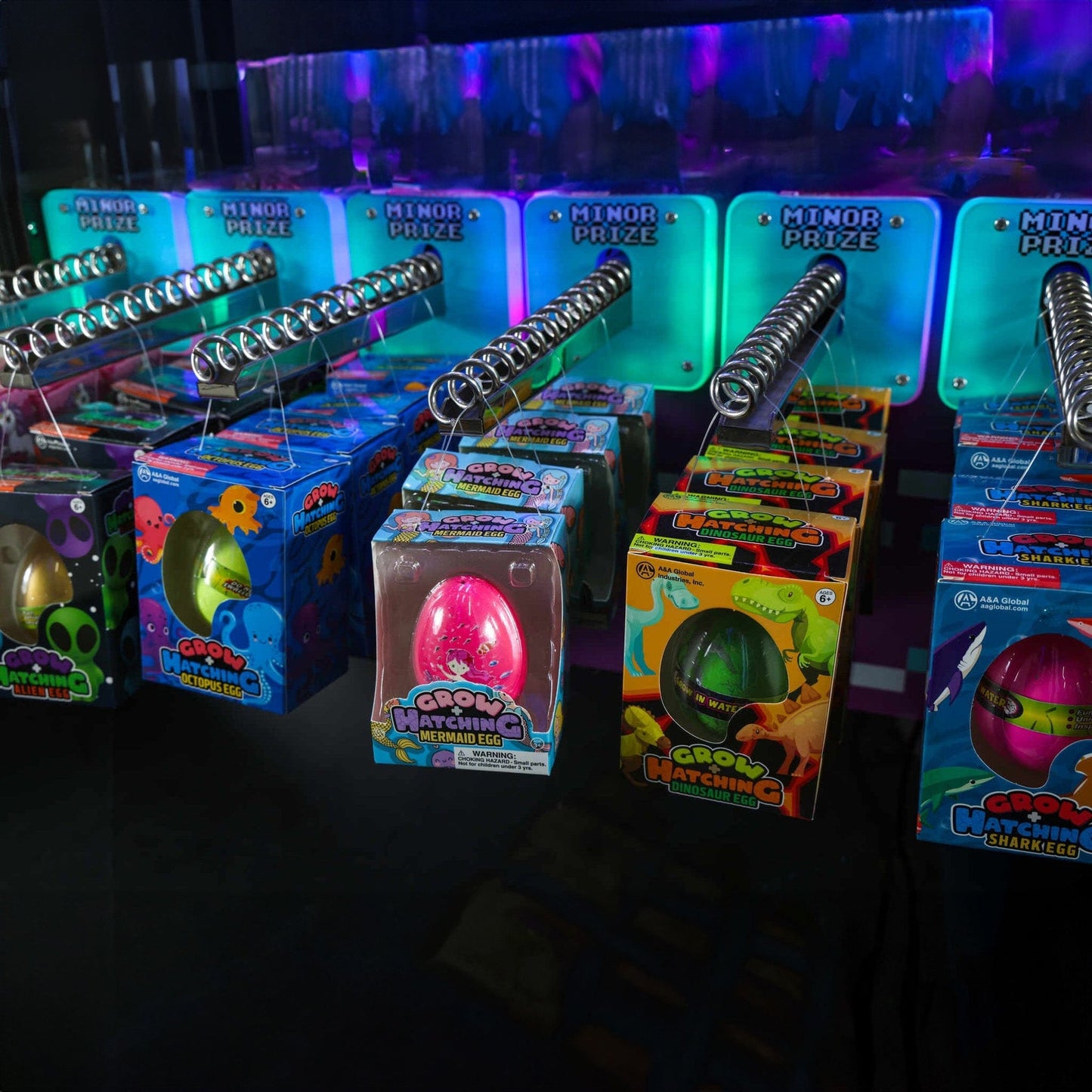 Brick Attack 31" Arcade Game Machine Prizes Close Up Product Image