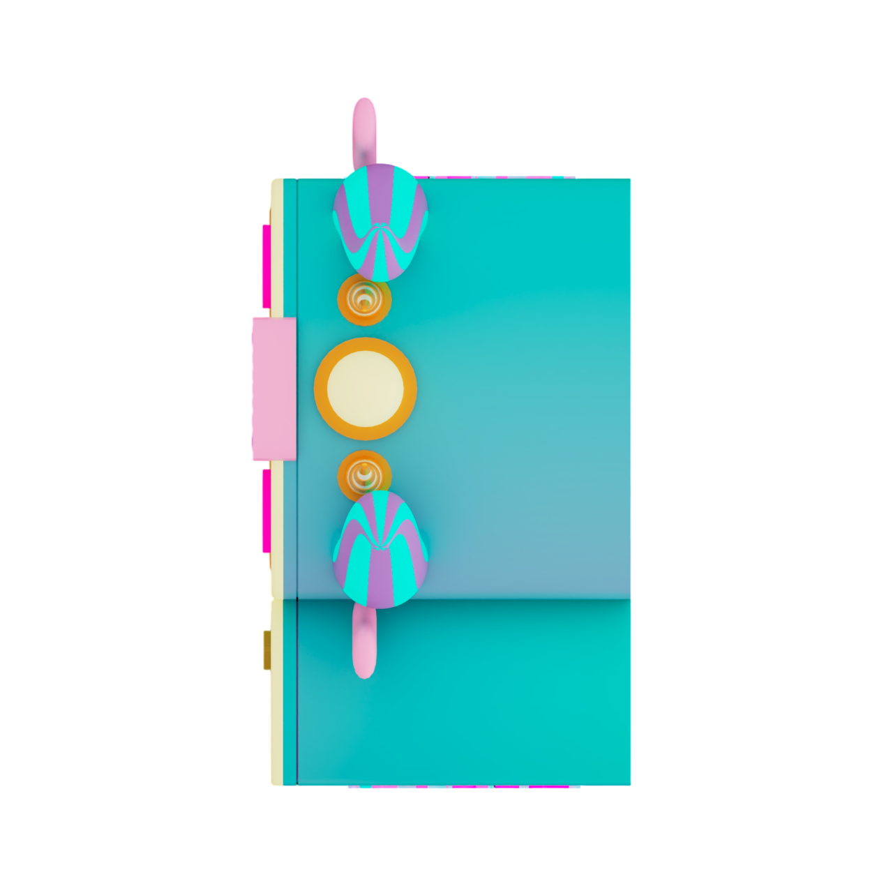 Candy Monster Vending Machine Top View Product Image