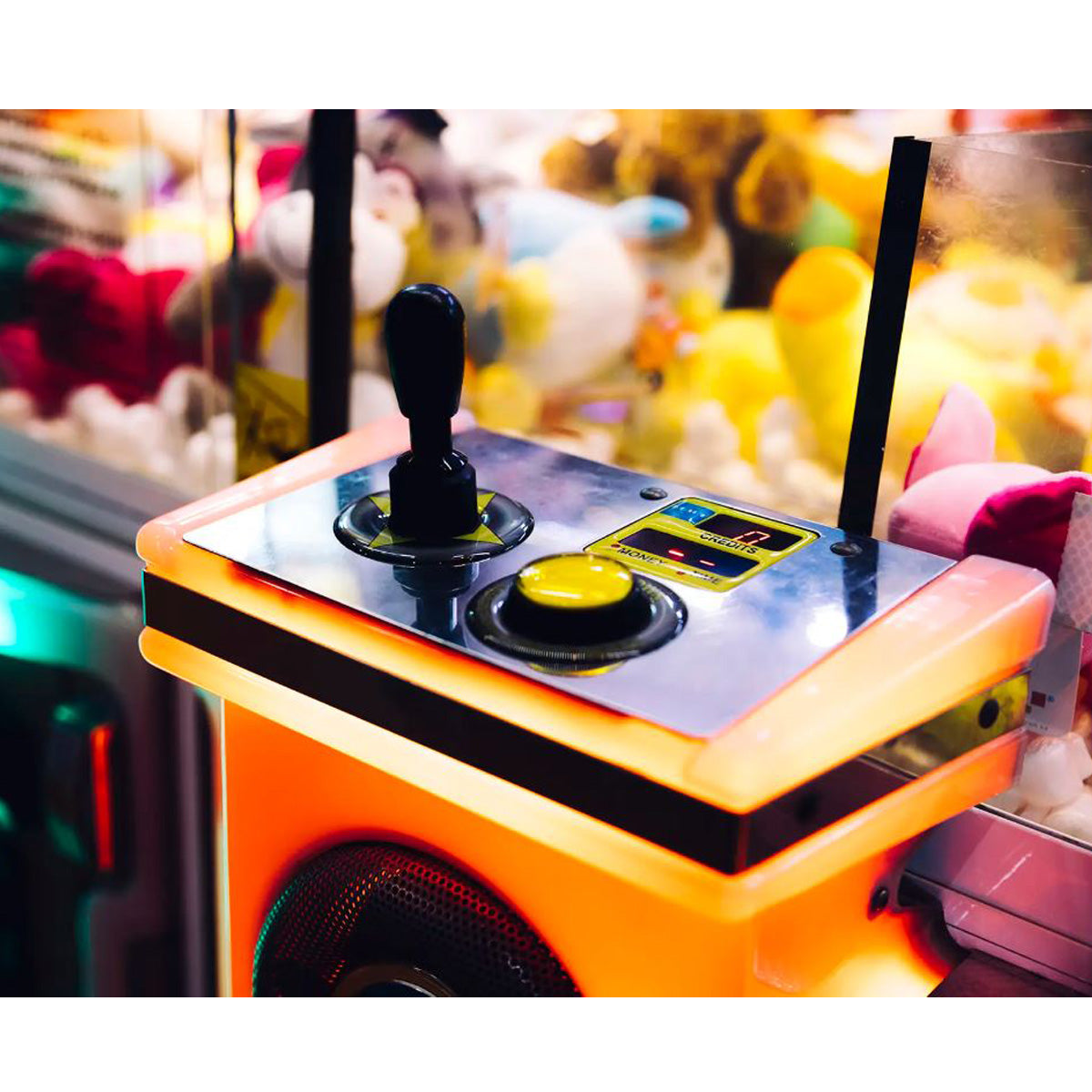 E-Claw 600 2-Player Crane Machine Joystick and Button