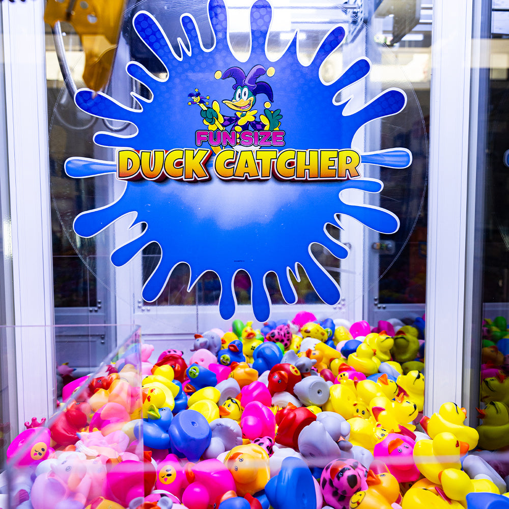 Fun Size Duck Catcher Crane Machine Product Image Close Up View