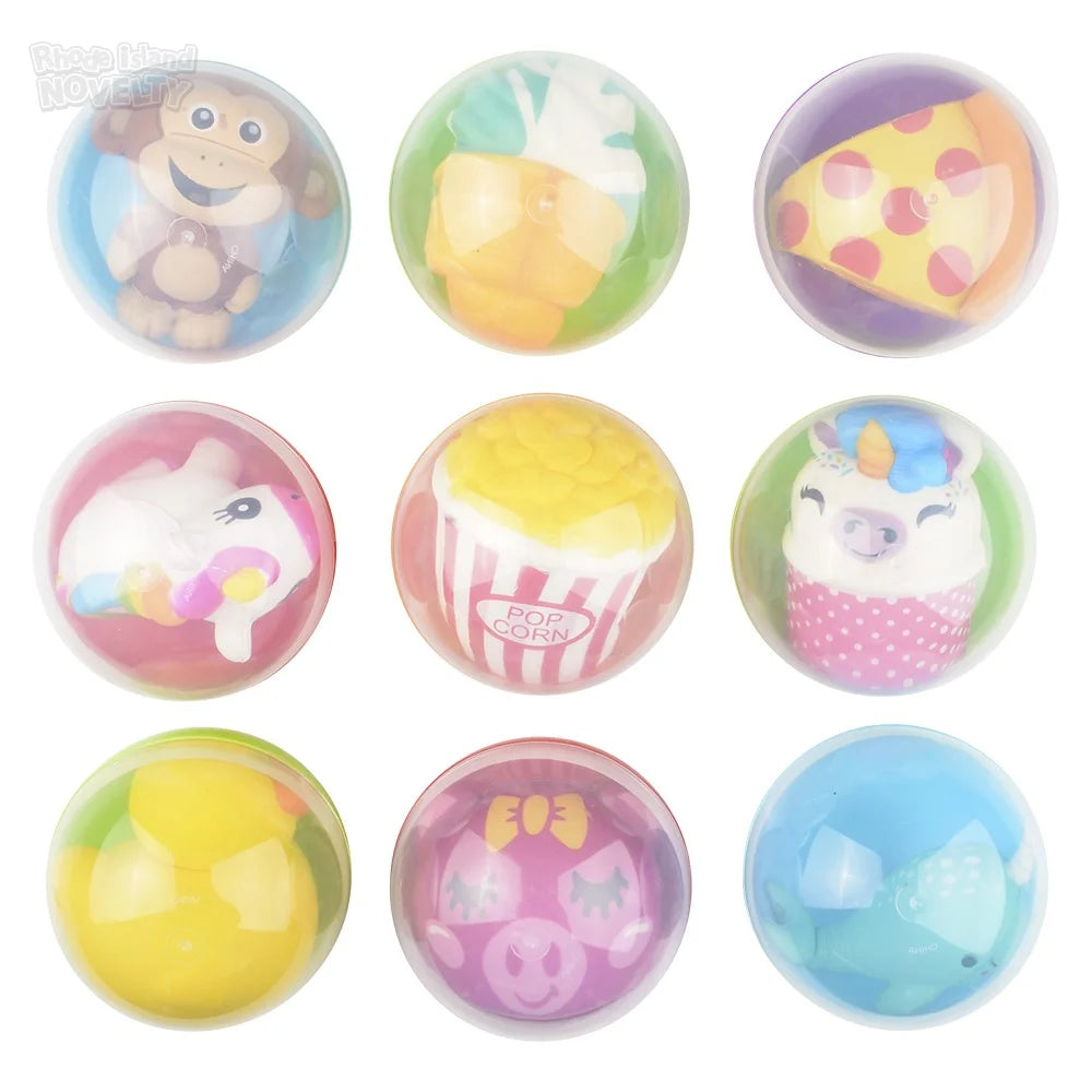 Squish Toys 4" Capsules