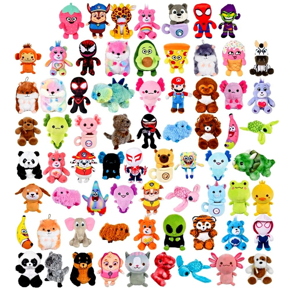 25% Licensed 7" - 9" Small Plush Mix (72 ct.)