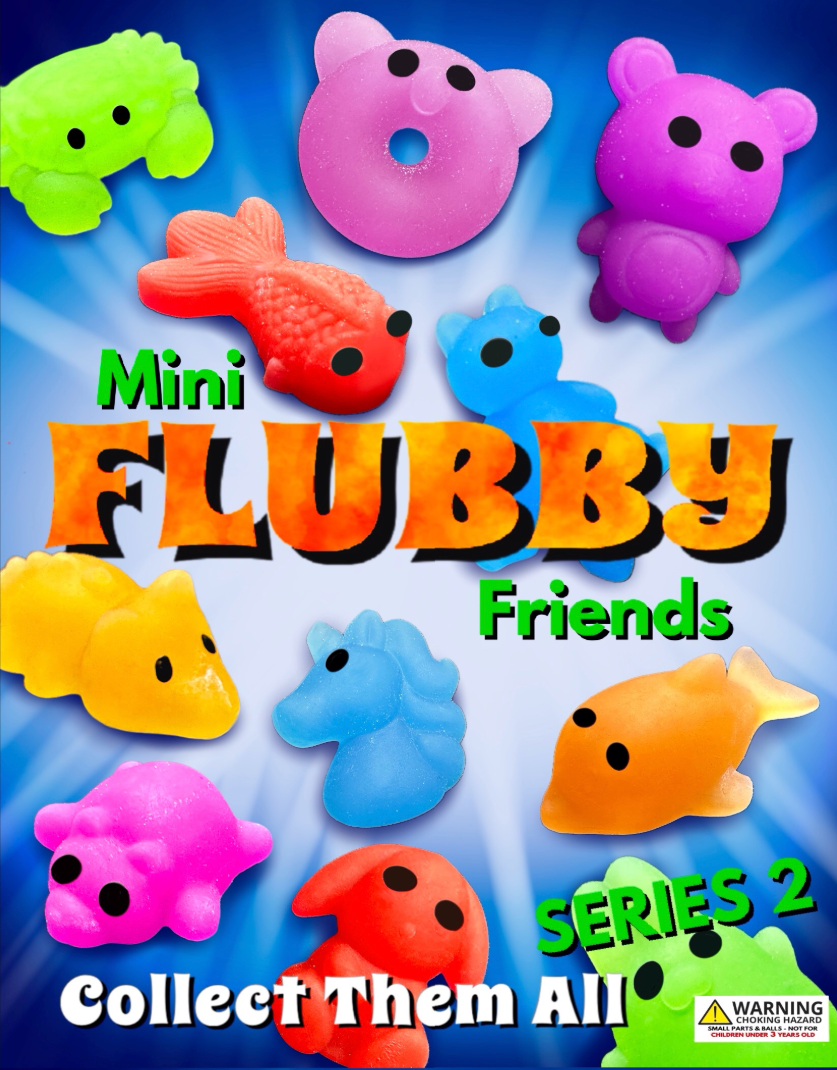 Mini Flubby Friends (Series #2) 1" Capsules Product Image