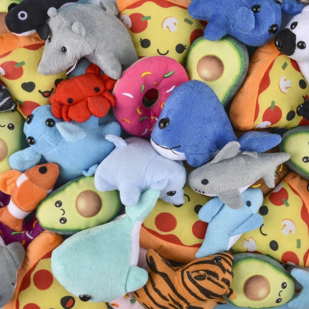 3" - 4" Small Plush Mix (36 ct.)