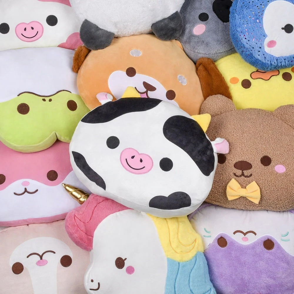 16" Kawaii Animal Jumbo Plush Pillow Mix (6 ct.)