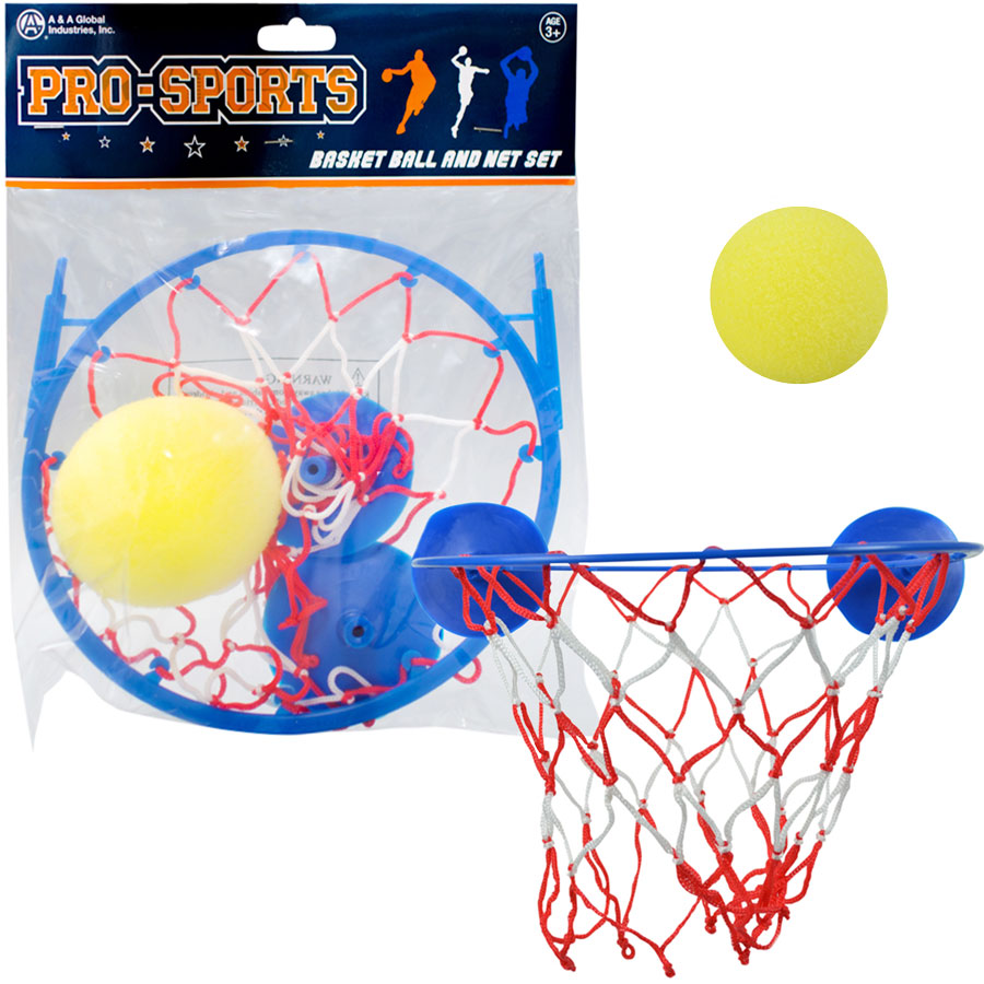 Basketball and Net 10in (12 pcs)