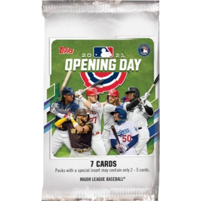 Topps™ Opening Day Baseball Card Packs 2021