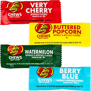 Jelly Belly® Chews Taffy Candy - Bulk 3lb