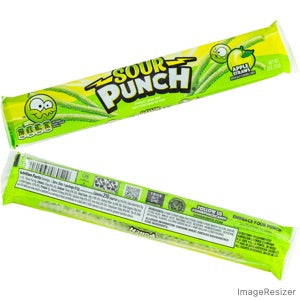 Sour Punch® Straws Apple (24pcs)