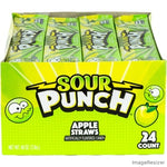 Sour Punch® Straws Apple (24pcs)