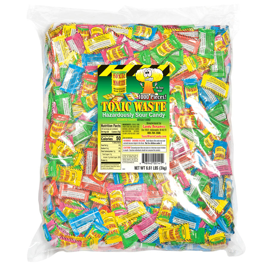 Toxic Waste Bulk Assorted Sour Candy Bag