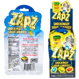 Toxic Waste® Zapz™ Sour Candies 12ct