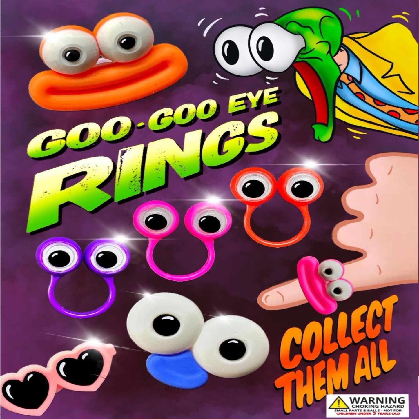 Goo-Goo Eyes 1" Capsules