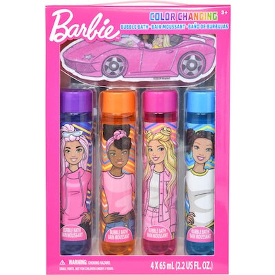 Barbie Bubble Bath 4pk (1ct.)