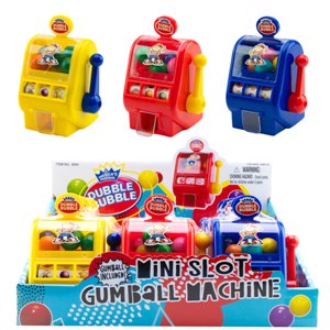 Dubble Bubble® 4in Mini Slot Machine (48pcs)