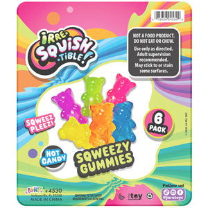 Sqweezy Gummie Bears 6pk