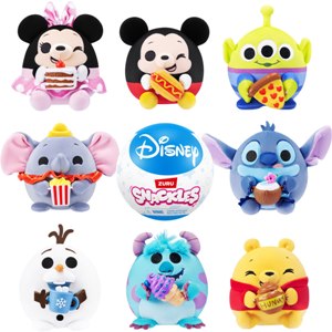 Zuru™ Disney™ Snackles Plush 5in Capsule (15pcs)