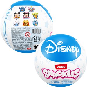 Zuru™ Disney™ Snackles Plush 5in Capsule (15pcs)