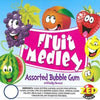 Zed Fruit Medley gumballs display card