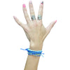 Boho Bracelets 1" Capsules Product detail hand model view blue