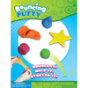 Bouncy Putty toys in two inch toy capsules display front side