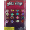 Glitz Rings in 1 inch vending capsules product display front
