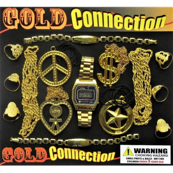 Gold Connection 2" Capsules Product Display