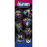 Kaleido Creatures Rainbow Animal Tattoos Product Display Back