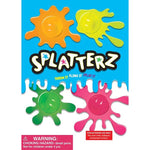 Splatterz 2 inch capsules front of display
