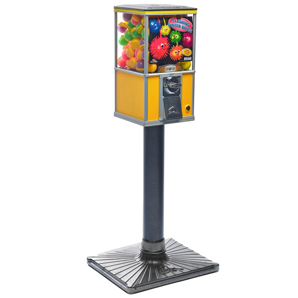 Detailed image of Beaver BS240 four-inch diameter pipe stand for capsule vending machine