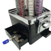 Cash box view on Canels gum vending machine