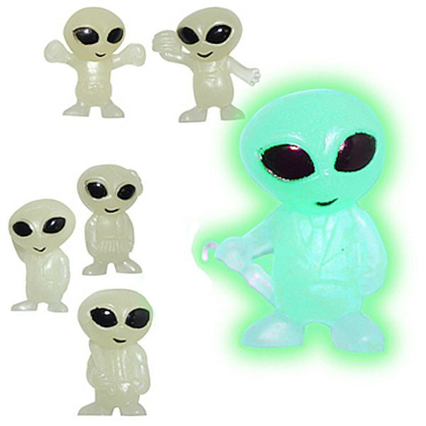 Glow-in-the-Dark Mini Aliens product detail