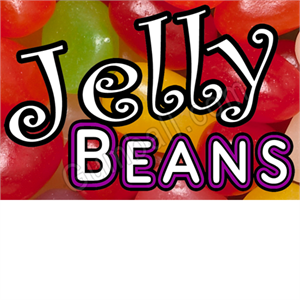 Jelly Beans Vending Label