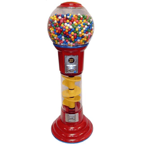 LYPC 5' Spin & Drop Spiral Gumball Machine Product Image
