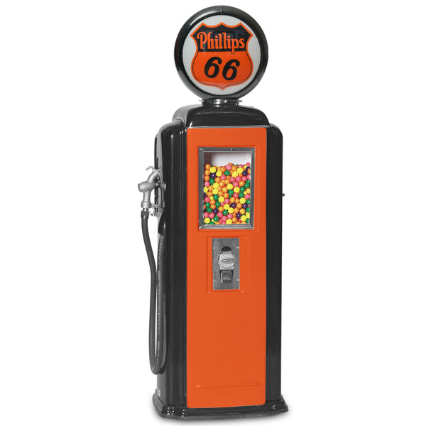 Phillips 66 gasoline themed Tokheim 39 Junior gas pump gumball machine