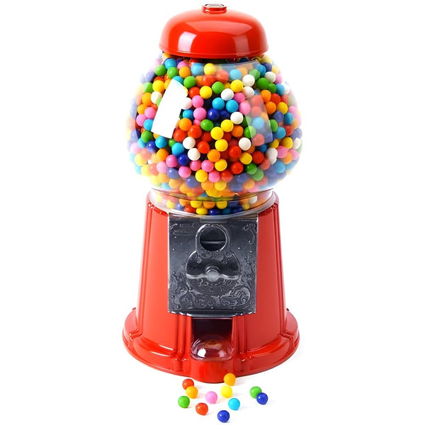 King Carousel Gumball Machine filled with gumballs