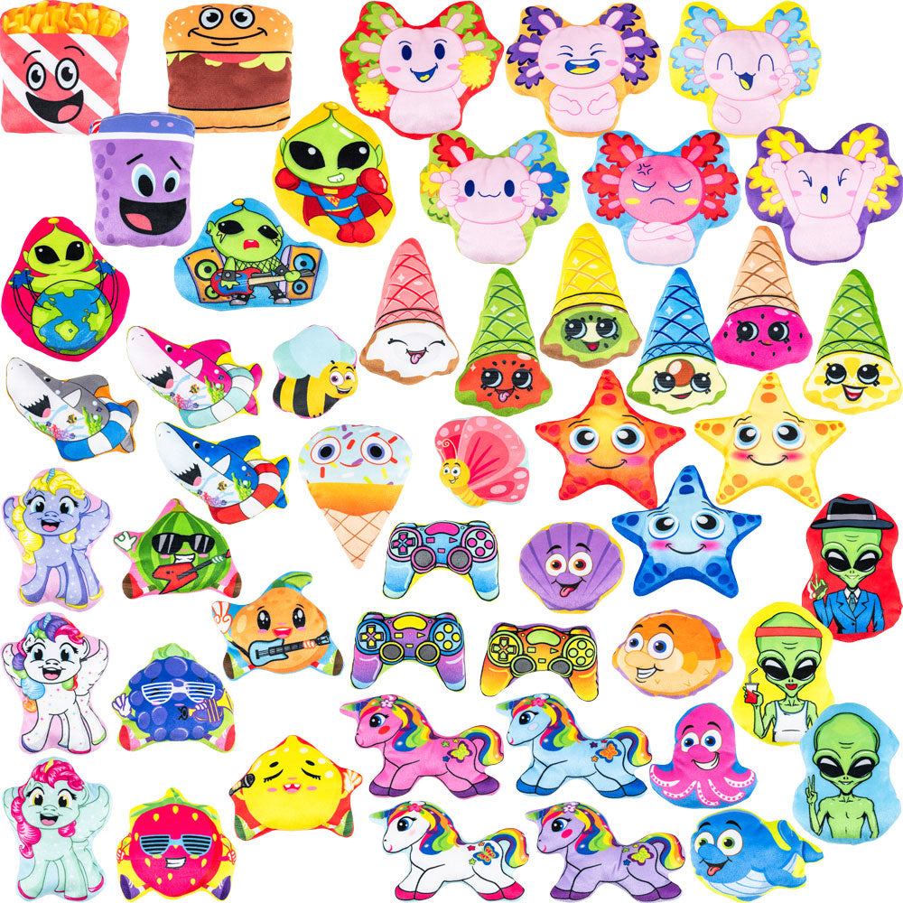 Printed Plush 4in to 5in
