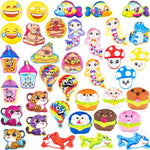 Assorted Printed 4in to 5in Plush Assortment (450pcs)