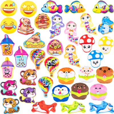 Assorted Printed 4in to 5in Plush Assortment (450pcs)