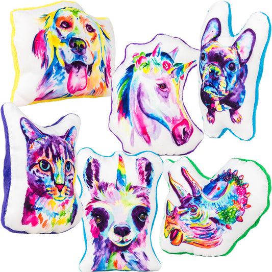Jenn Seeley Watercolor Animal Plush