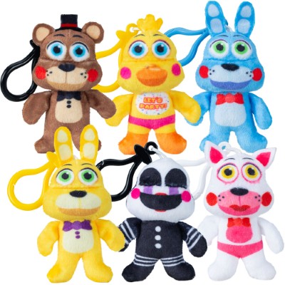 Micro Teenies Five Nights at Freddys Keychain Plush 2.5in Asst (36pcs)
