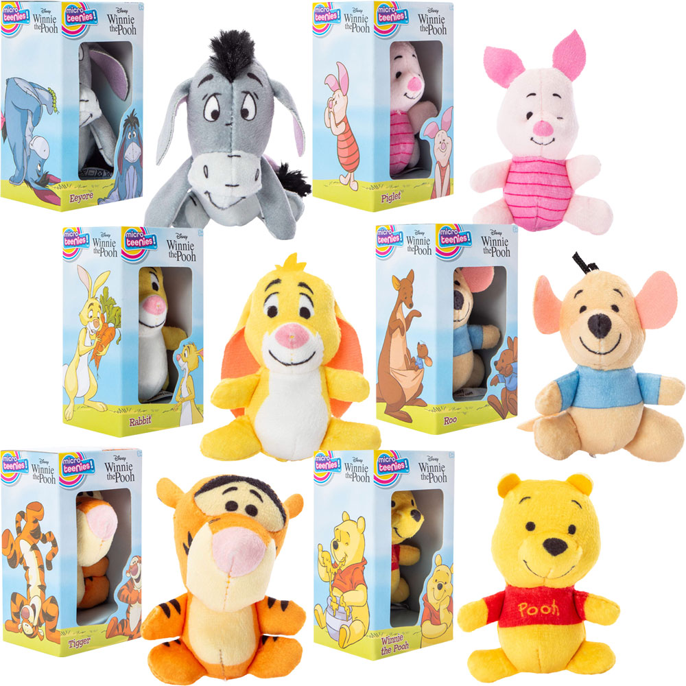 Micro Teenie Disney Pooh Boxed Plush